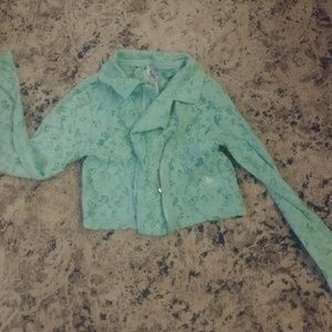 Lace girls jacket